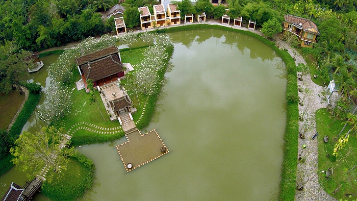 ao dai museum from above